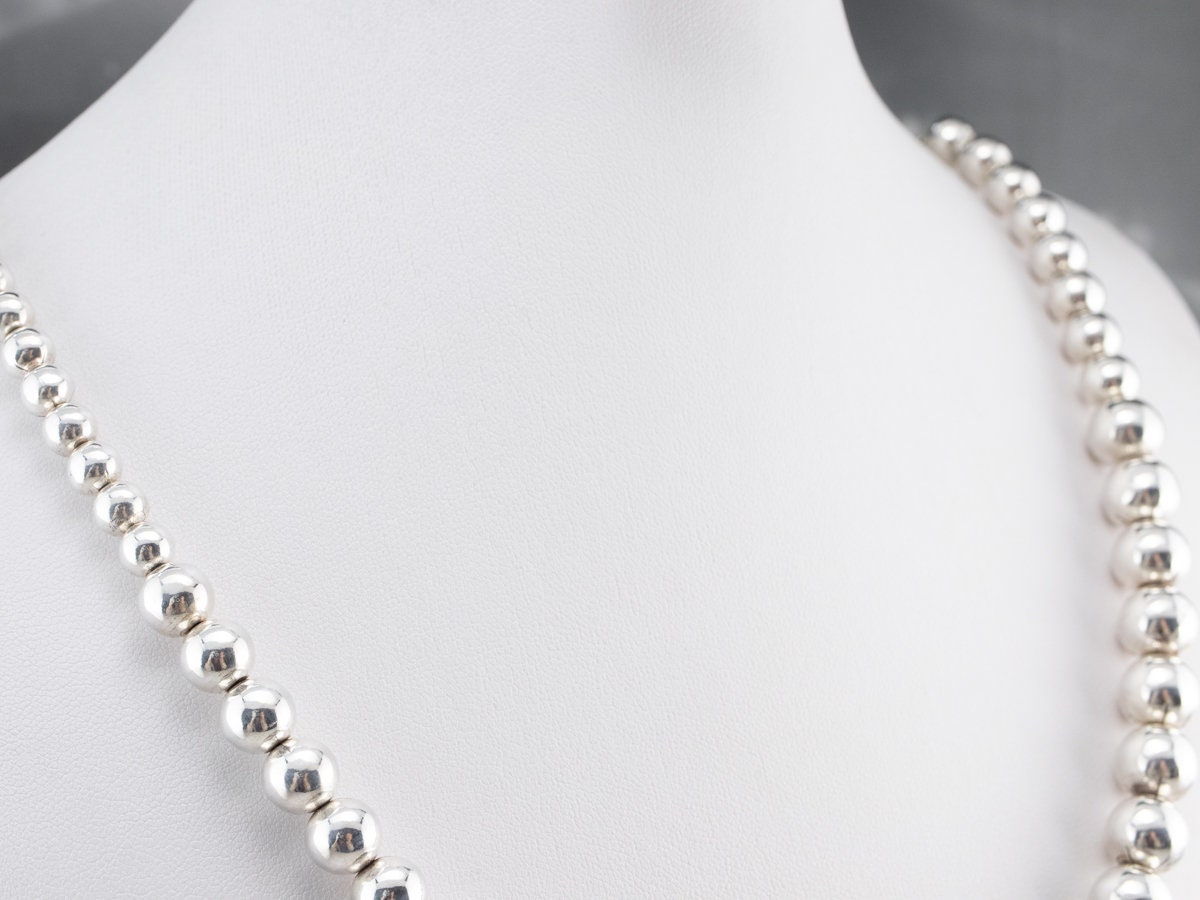 [COLD FRAME] / ☆ CHERISHING MOMENT SILVER BALL NECKLACE CHERISHING MOMENT SILVER BALL NECKLACE