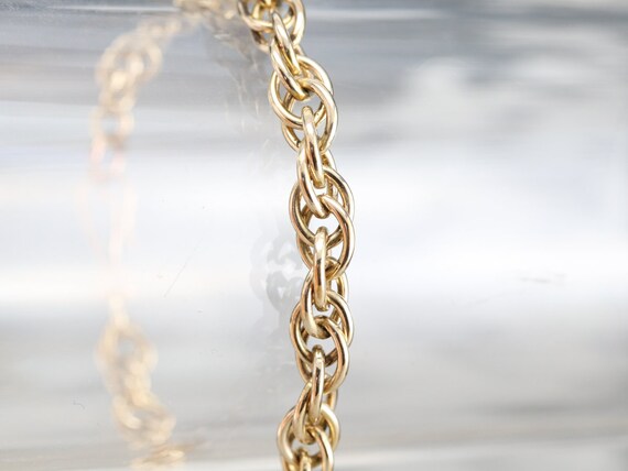 Woven Chain Link Bracelet, Woven Link Bracelet, R… - image 7
