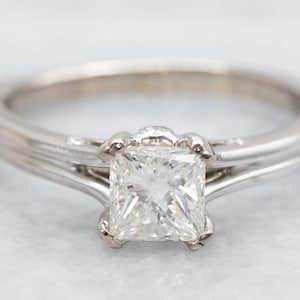 Princess Cut Diamant Verlobungsring, Diamant Verlobung, Verlobungsring, Diamantring, Princess Cut, Verlobung, Diamant, Ring A40924