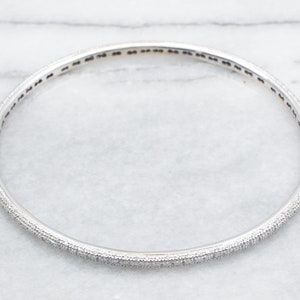 White Gold Diamond Bangle Bracelet, Diamond Bangle Bracelet, Diamond Bracelet, Diamond Bangle, White Gold Bracelet, Bracelet A42983