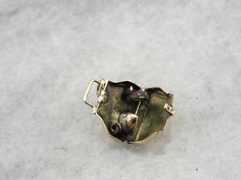 Lovers Purse Vintage Moving Parts Charm or Pendant 3U07QZ-P