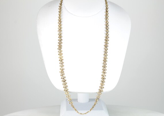 The Golden Lotus: Vintage Double Layer Chain Neck… - image 4