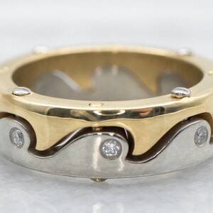 レトロ時代、ヴィンテージ メンズ シグネット リング 14K ゴールド製
