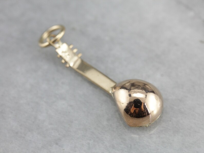 Mandolin Charm Music Charm Vintage Sitar Charm Charm Necklace 9RX2NKHR-D Unisex Pendant