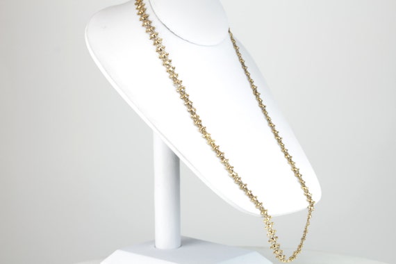 The Golden Lotus: Vintage Double Layer Chain Neck… - image 5