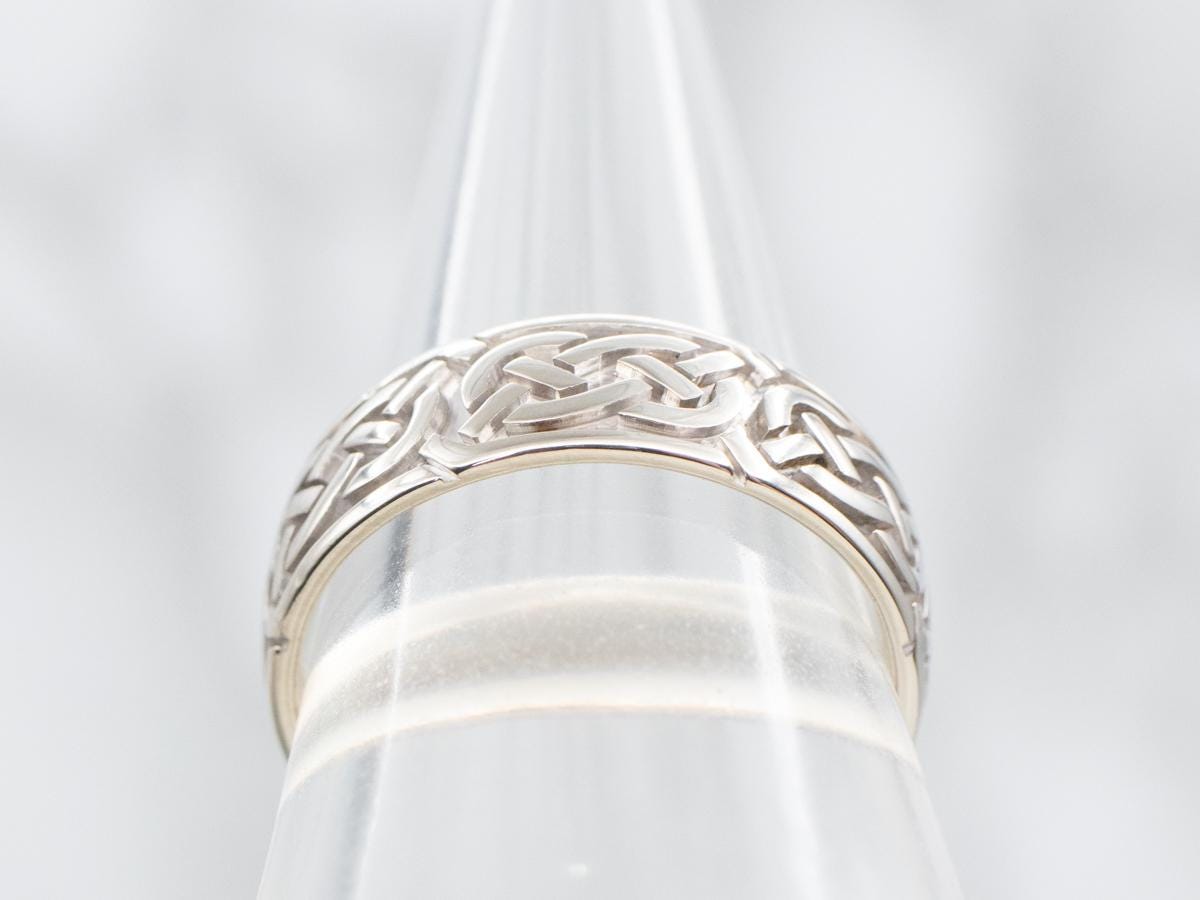 Celtic Schmuck Zehenring LUCINA 6 Mm Keltische Knoten Silber