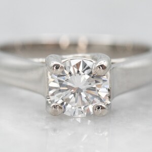 Platinum Perrywinkle Certified Diamond Solitaire Engagement Ring, Platinum Engagement Ring, Diamond Engagement Ring, Engagement Ring A30433