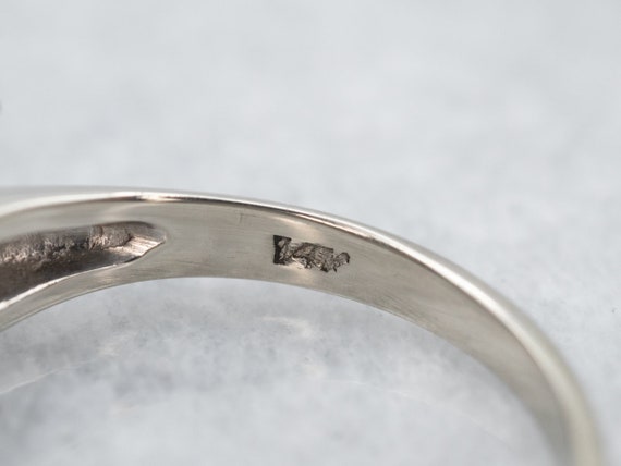 Vintage Diamond Engagement Ring, Diamond Three St… - image 2