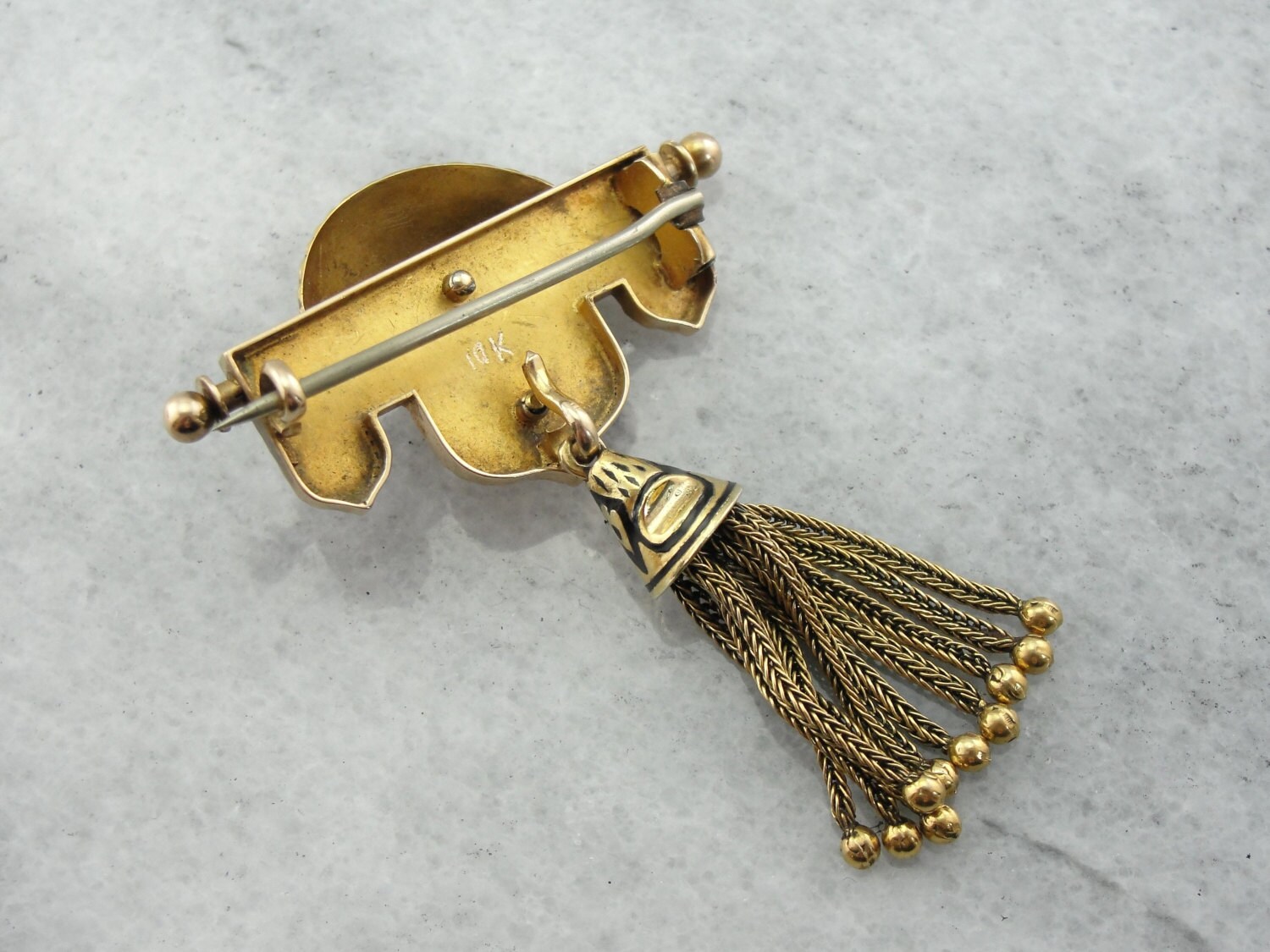 Antique Victorian Drop Tassel Brooch 0YF9AKN Etsy