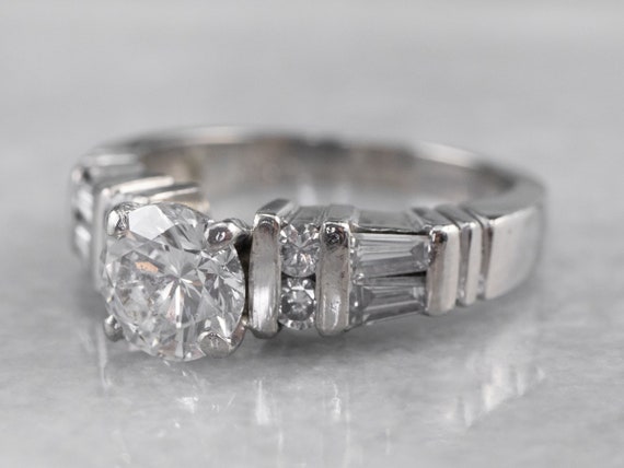 Round Brilliant Diamond Engagement Ring, Diamond … - image 3