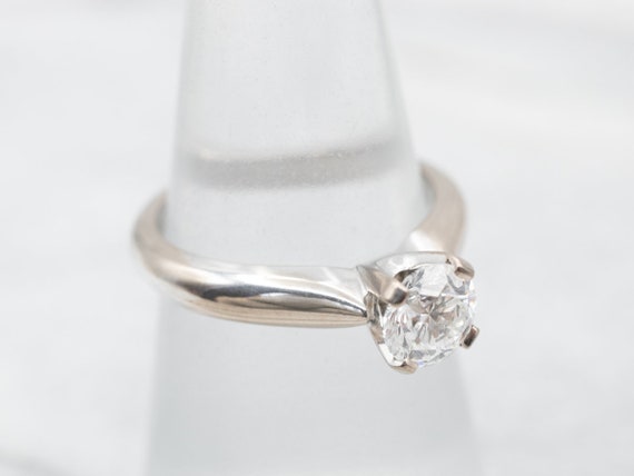 Round Brilliant Diamond Engagement Ring, Jabel En… - image 3