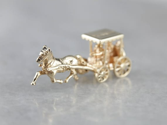 SilberDream Glitzer Charm 3D Pferd Weiß Zirkonia Kristalle Anhänger 925
