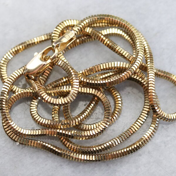 Vintage Snake Chain Etsy