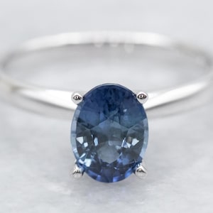 Sapphire Solitaire Engagement Ring, Sapphire Engagement, Sapphire Solitaire, Sapphire Ring, Solitaire Engagement, Engagement Ring A48817