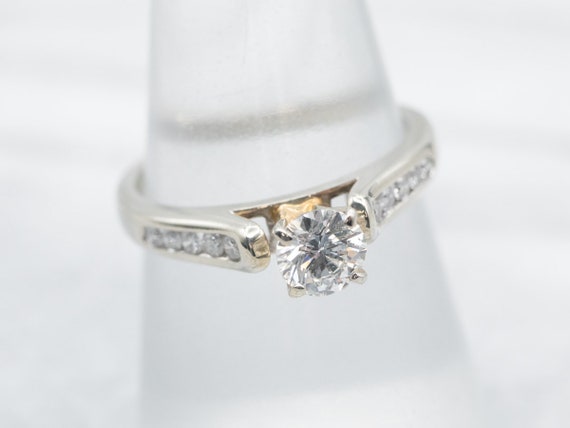 Round Brilliant Diamond Engagement Ring, Diamond … - image 3