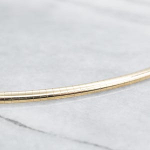 Omega Chain Necklace, Gold Chain, Gold Omega Chain, Chain Necklace, Omega Necklace, Omega Chain, Chain, Necklace, Yellow Gold Chain A42143