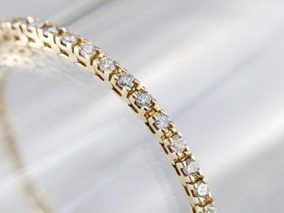 10.00 carat Diamond Block Tennis Bracelet (Platinum) — Shreve, Crump & Low
