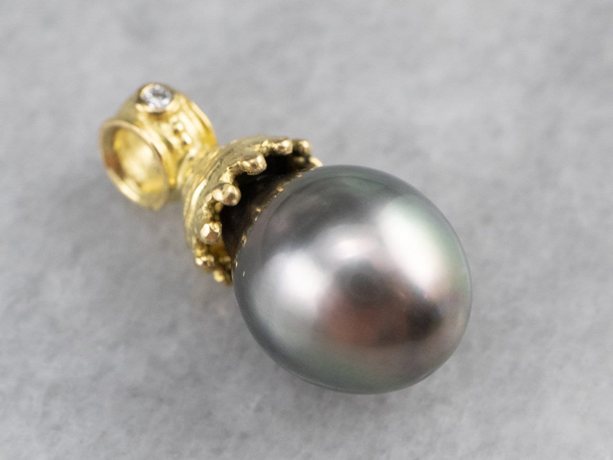 NOBLE PEARL NECKLACE 淡水バロックパール ネックレス