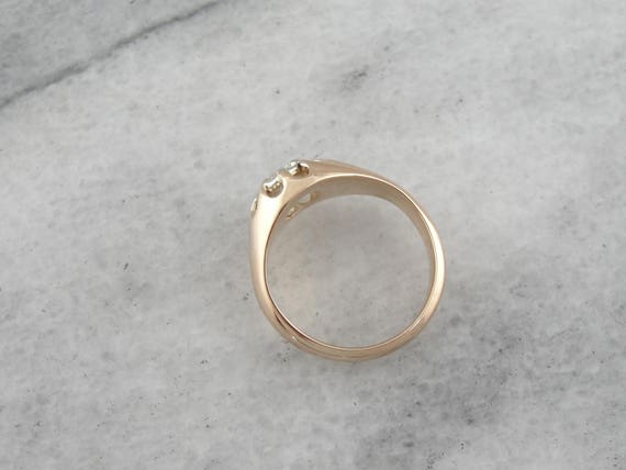 Belcher Set Diamond Solitaire Ring, Customized Ri… - image 3