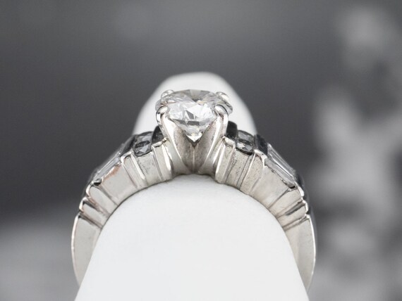 Round Brilliant Diamond Engagement Ring, Diamond … - image 8