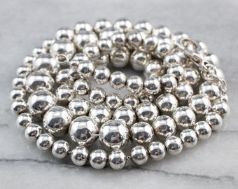 ☆TATIANA☆ Silver 925 ball pendant beads necklace NZ2137 ~NK7101-24SVJJJ-1.jpg?w=400&