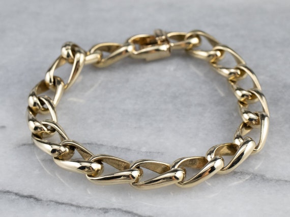 Heavy gold curb chain deals