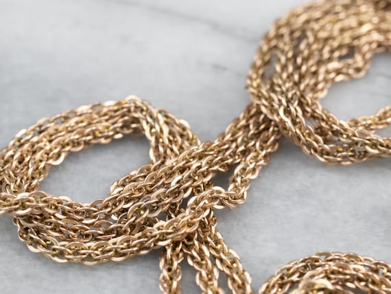 Multi Strand Gold Necklace Gold Chains 