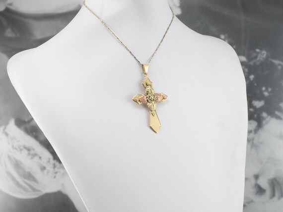 Black hills sale gold cross necklace