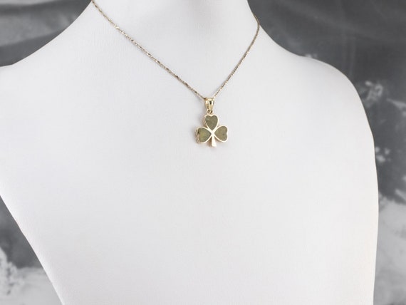 Celtic Connemara Marble Shamrock 