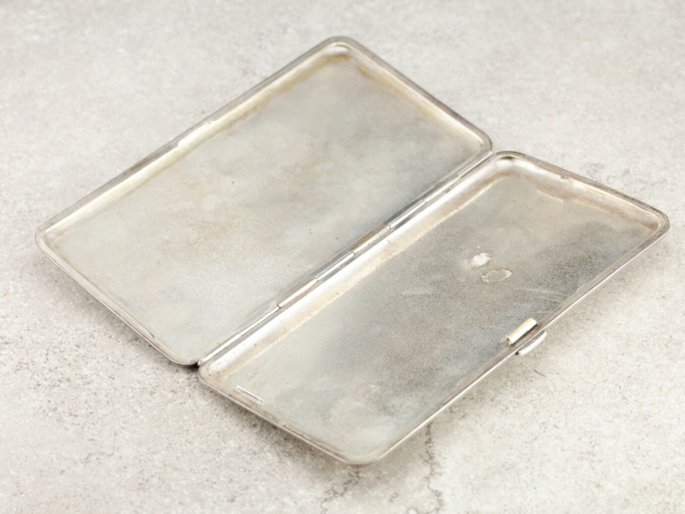 Antique Sterling Silver Case Ornate Silver Case Antique Etsy