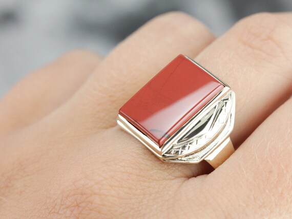 Diaspro rosso anello deals