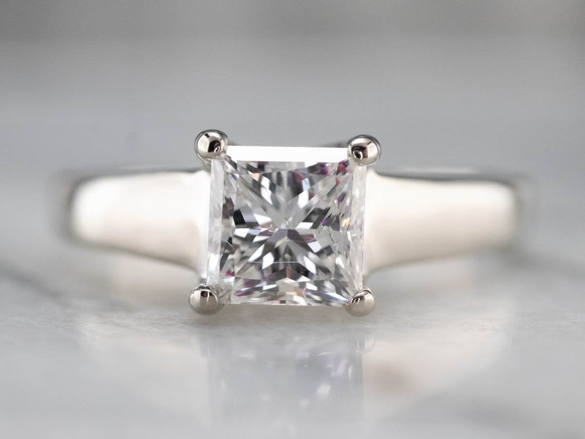 Buy Princess Cut Diamond Ring Design Online | CaratLane
