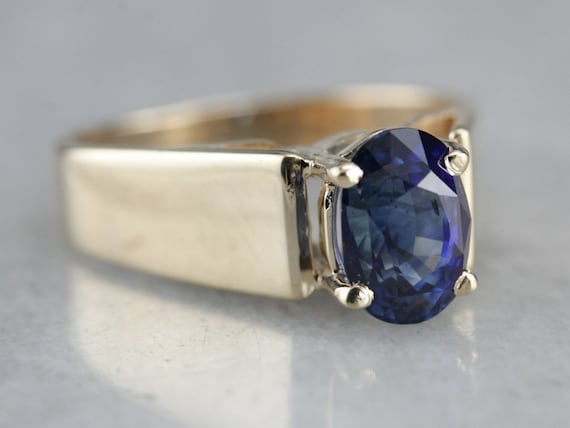 Sapphire Engagement ring, Modern Halo 3 Carats Oval Cut,Sapphire Promise  Ring, | eBay