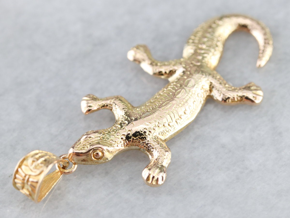 jackie iii white rose gold lizard