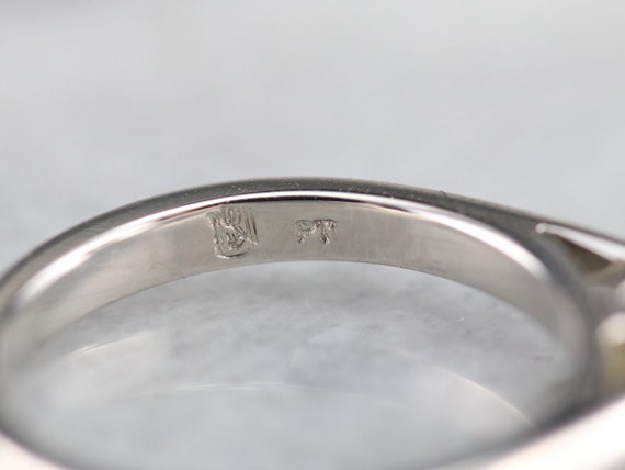GIA Certified Diamond Solitaire Ring, Princess Cu… - image 6