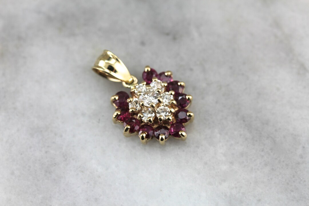 ネックレス・ペンダント Ravish RuCy / Rucy Lily Top / RLT-2 Judith Ripka cross pendant in 2 tone with faceted amethyst i