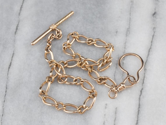 Gold watch chain sales