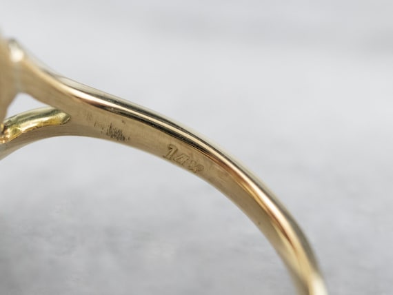 14K Gold Garnet Diamond Statement Ring, 9.40 Carat - image 6