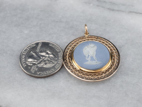 Vintage Wedgwood Cameo Pendant, Wedgwood Cameo Je… - image 7