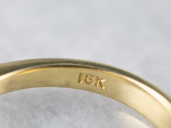 Ruby Diamond Engagement Ring, Ruby 18K Gold Ring,… - image 6