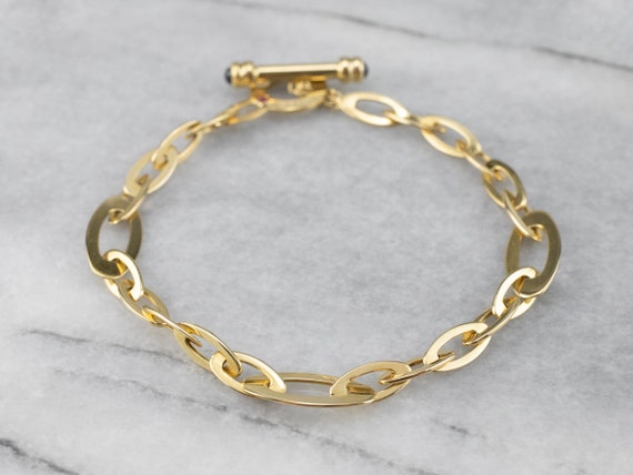 Buy Roberto Coin Ruby and Sapphire Chic Shine 18K Gold Link