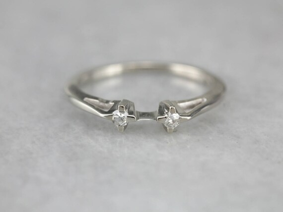 solitaire enhancer wedding band