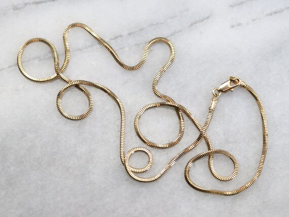 Snake Chain Gold Snake Chain Snake Box 