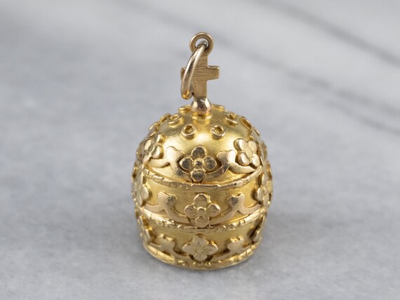 Russian Orthodox Mitre Charm Religious 