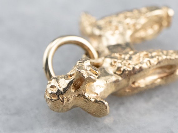 14K Gold Poodle Charm, Dog Charm, Poodle Pendant,… - image 6