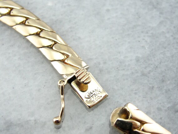 Luxurious Tiffany and Company Cuban Link Necklace… - image 3