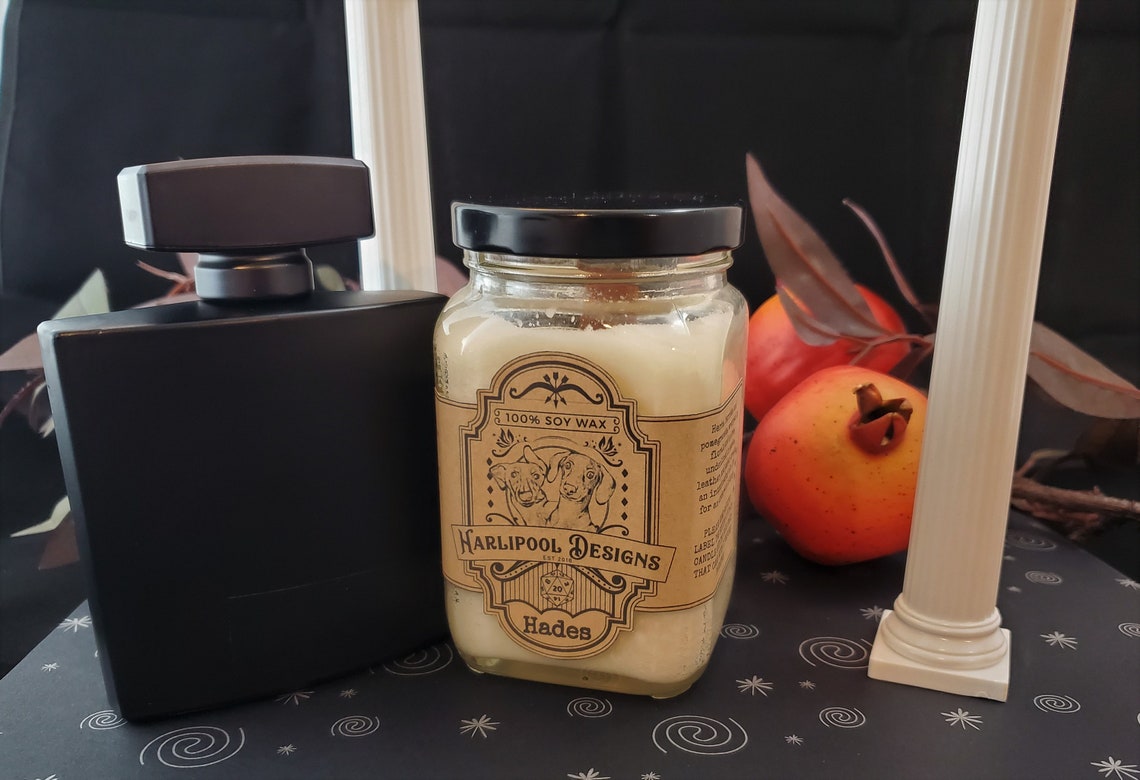 8oz Hades Wooden Wick Ugly Candle Etsy