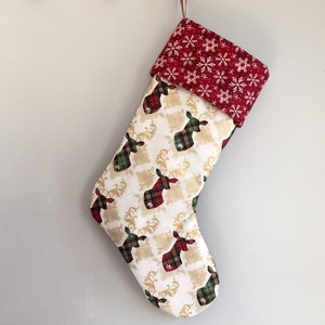 Christmas Stocking // Modern Christmas Stocking // Christmas Decor // Holiday Decor