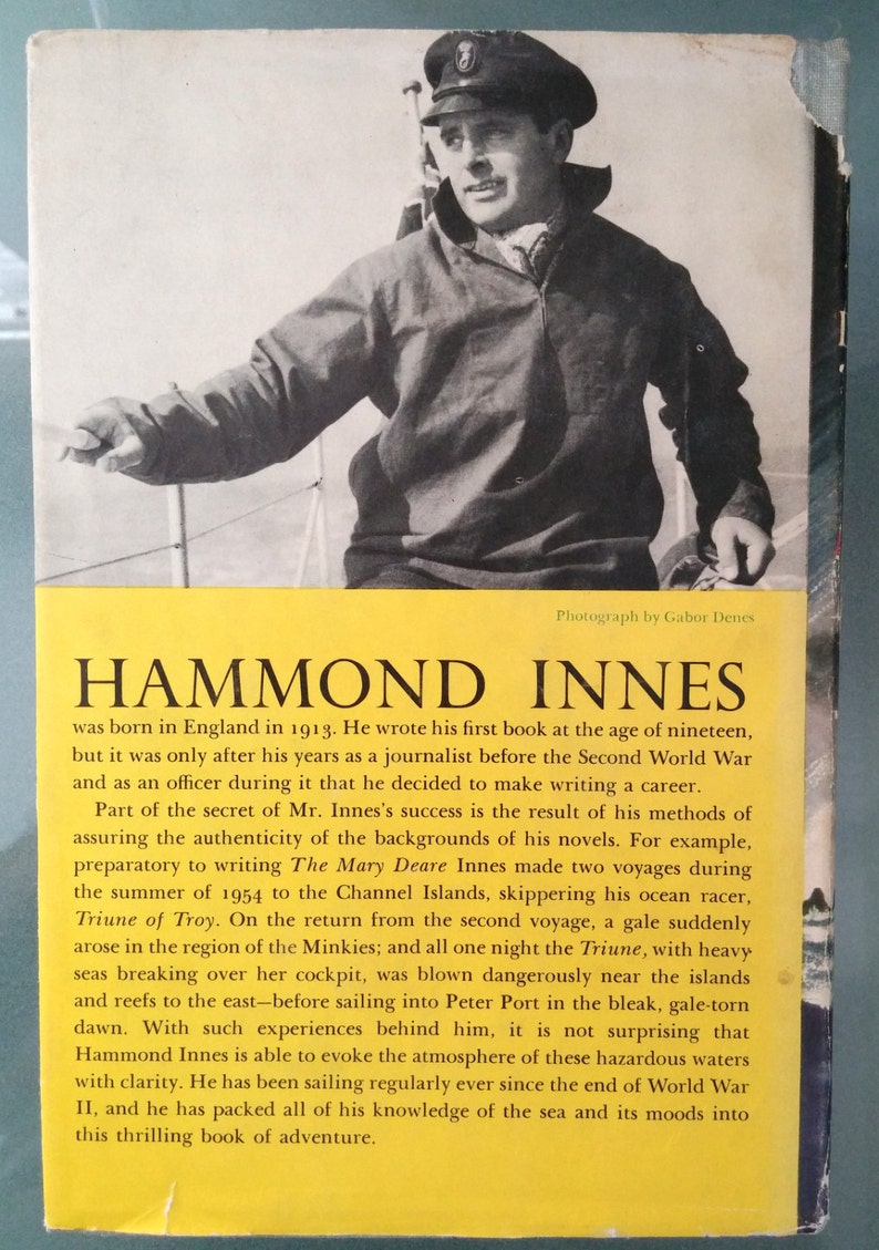 The Wreck of the Mary Deare Hammond Innes 1956 famous | Etsy