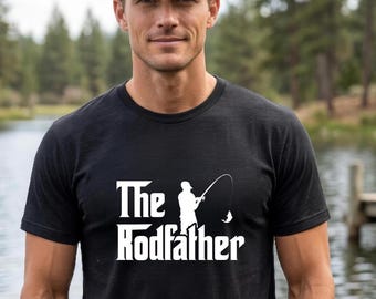 The Fishfather SVG | Bass Boss Cricut File | Fishing Dad Shirt SVG | Fisherman Digital Download